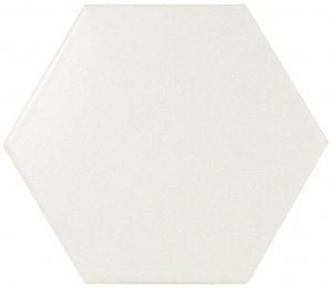Настенная плитка Equipe Scale Hexagon White Matt