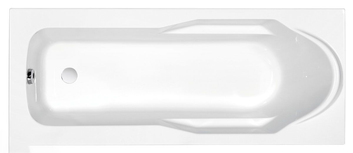 Акриловая ванна Cersanit Santana 1700x700 с ножками, белый WP-SANTANA*170