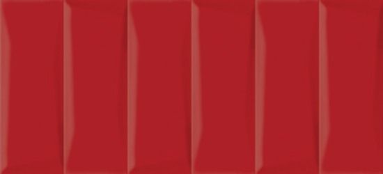 Cersanit Evolution красный рельеф 20x44 EVG413