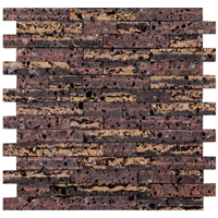 Мозаика L'antic Colonial ELITE Lava Stone Brick Gold L241713821
