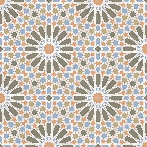 Aparici Alhambra Blue Natural 59.2x59.2