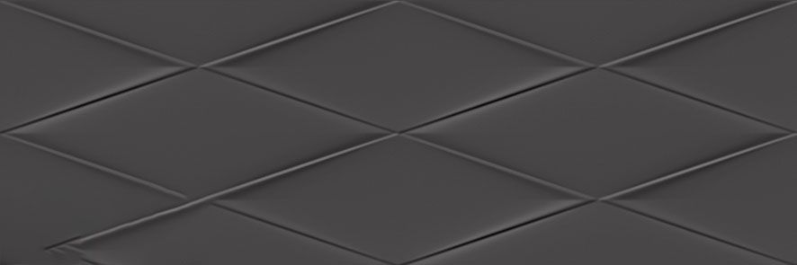 Cersanit Vegas настенная рельеф темно-серый (VGU401) 25x75