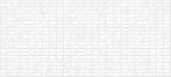 Cersanit Pudra белый рельеф 20x44 PDG053
