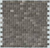 Fap Ceramiche Brickell Grey Brick Mosaico Gloss 29696