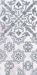 LB-Ceramics Кампанилья 1641-0091 Декор 1 серый 20х40