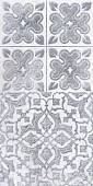 LB-Ceramics Кампанилья 1641-0094 Декор 2 серый 20х40