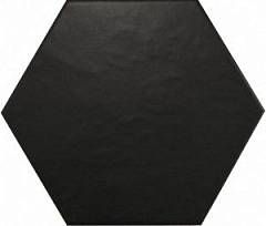 Напольная плитка Equipe Hexatile Negro Mate