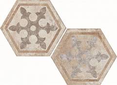 Fioranese Heritage Exagona Deco Texture 1 декор 34.5x40