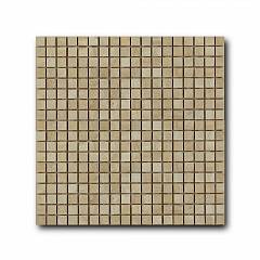 Art&Natura Marble Mosaic (1,5х1,5) Travertino Classico 30,5х30,5