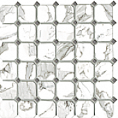 Мозаика Vallelunga G20404 CALACATTA VI.OTTAGONA (5х5) 30х30 см