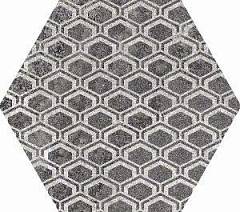 Настенная плитка Ape Soft Hexagon Kendo mix Grey