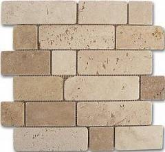 Мозаика Dune Mosaico Mosaico Travertino Brick