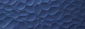 Love Ceramic Tiles Genesis Leaf Deep Blue matt настенная 35x100