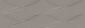 Cersanit Vegas настенная рельеф серый (VGU092) 25x75