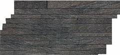 Keope Muretti Percorsi Quartz Black 10,5x45