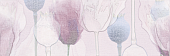 Cersanit Lila Вставка цветы розовый (LL2U071DT) 25x75
