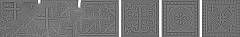 Vitra Enigma декор Серебряный Матовый K076644 7,5х7,5